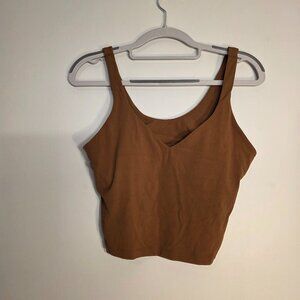 Lululemon Align Tank Size 10 Brown